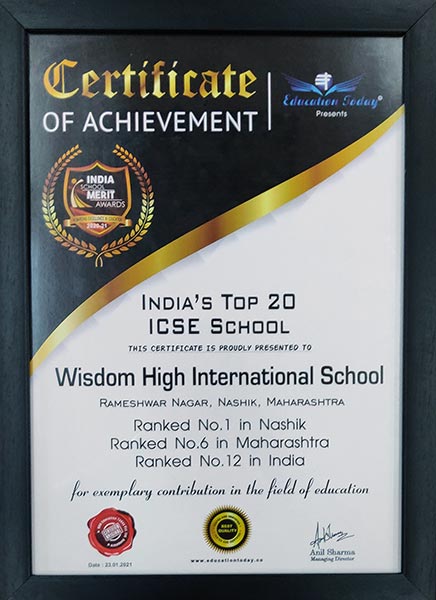 Edication Today - Wisdom High ICSE