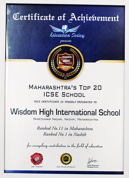 Edication Today - Wisdom High ICSE