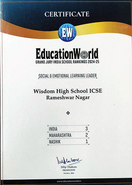 Edication World - Wisdom High ICSE